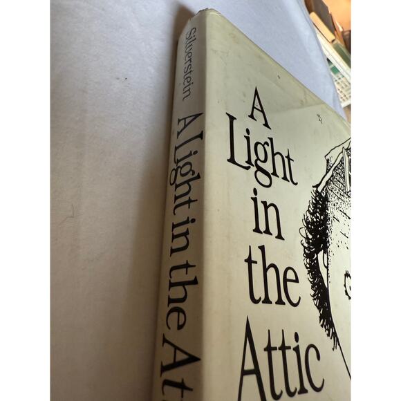 A Light In The Attic - Shel Silverstein - Snake Eye Music 1974 Edition Hardcover - Picture 8 of 16